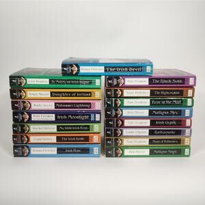 Irish Eyes Romance Paperback Book Complete Series Historical Romance Lot of 16